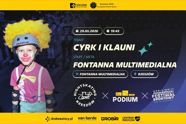 Nightskating: Cyrk i klauni