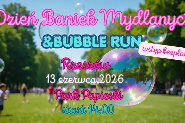 Dzień baniek mydlanych i Bubble Run