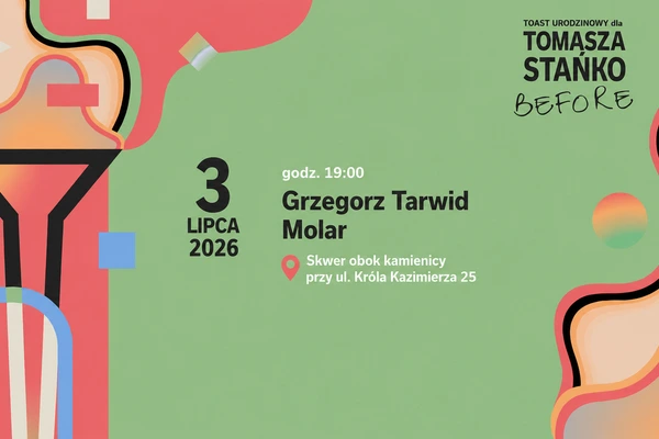 Before przed Toastem Urodzinowym dla Tomasza Stańko