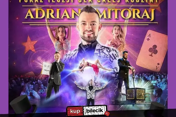 Iluzjonista Adrian Mitoraj
