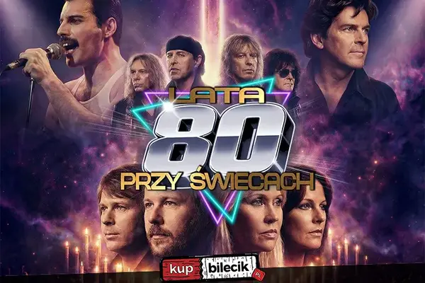 Lata 80-te przy świecach