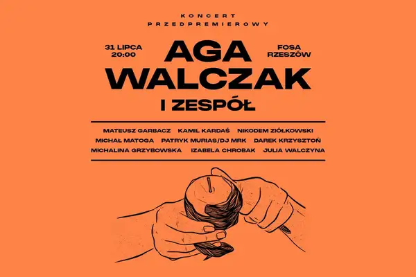 Aga Walczak z zespołem. Koncert przedpremierowy