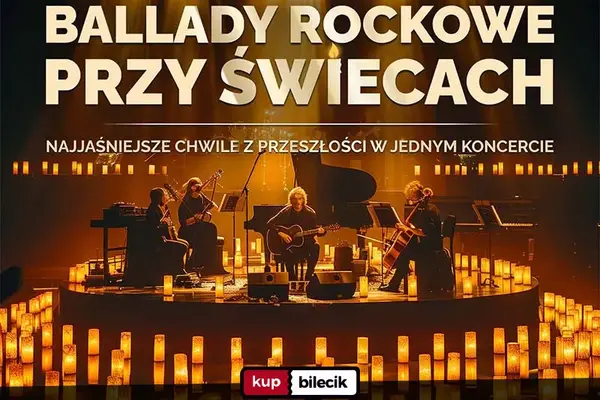 Ballady rockowe przy świecach