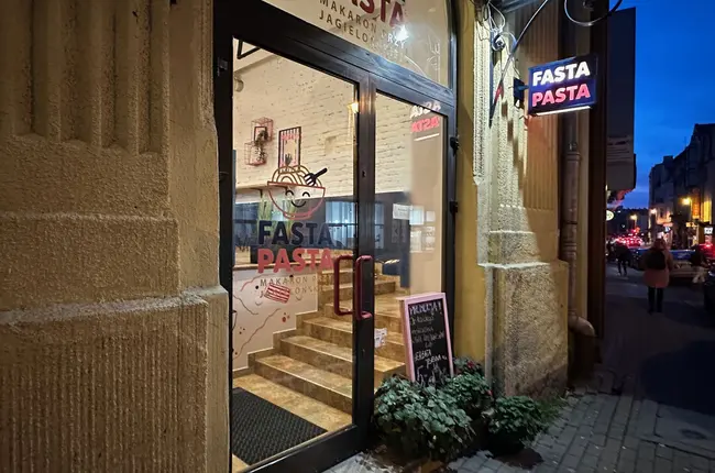 Fasta Pasta przy ul. Jagiellońskiej w Rzeszowie / fot. RzeszowskieSmaki