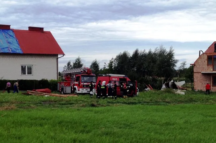 Rzeszów - Malawa. Tragiczne skutki wichury - 14.08.2014