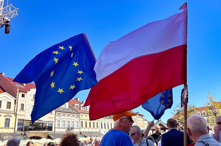 Rzeszów - 20 lat Polski w Unii Europejskiej na rzeszowskim Rynku