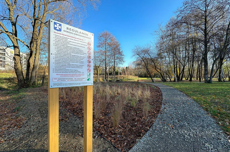 Nowy ogród kieszonkowy w rejonie ul. Tarnowskiej [listopad 2024]