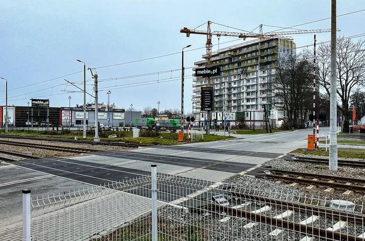 Rzeszów - Budowa 12-piętrowego budynku mieszkalnego przy ul. Langiewicza [grudzień 2024]