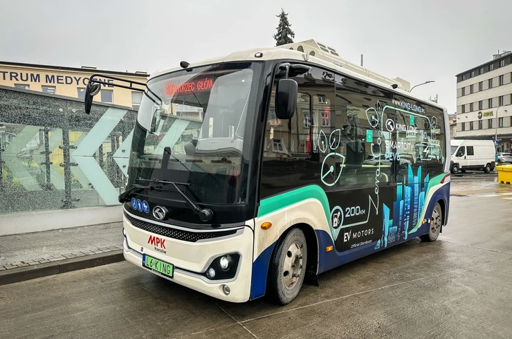 Rzeszów - Testy nowego autobusu elektrycznego na pilotażowej linii nr 50