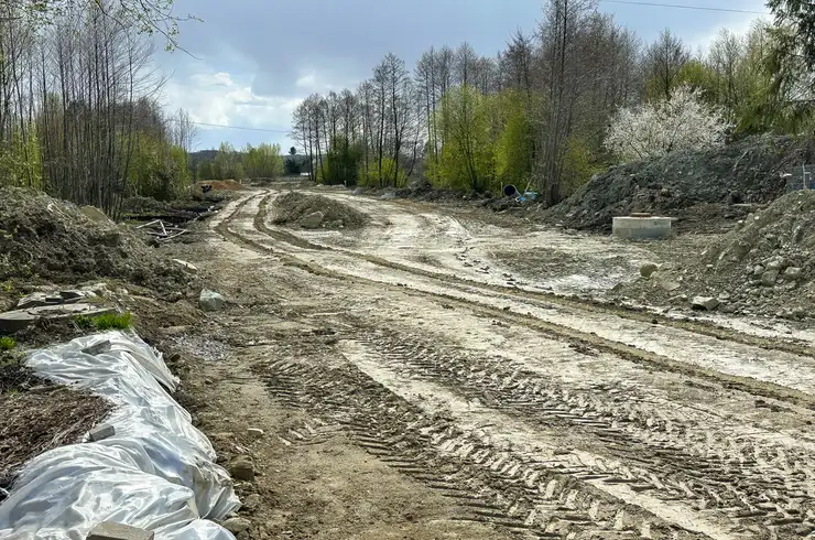 Budowa połączenia al. Krzyżanowskiego z ul. Wieniawskiego [kwiecień 2025]