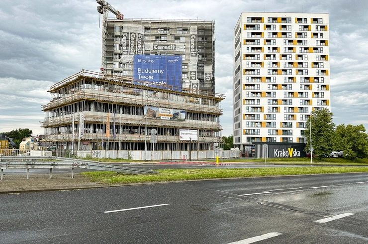 II etap budowy kompleksu KrakoVska w Rzeszowie [czerwiec 2025]