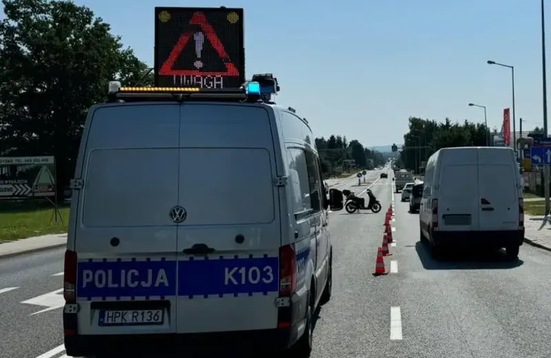 3 wypadki w ciągu dwóch godzin