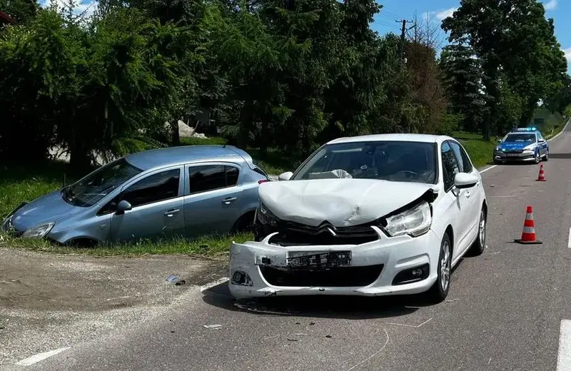 Poranny wypadek w Łubnie. 5 osób rannych, lądował śmigłowiec LPR