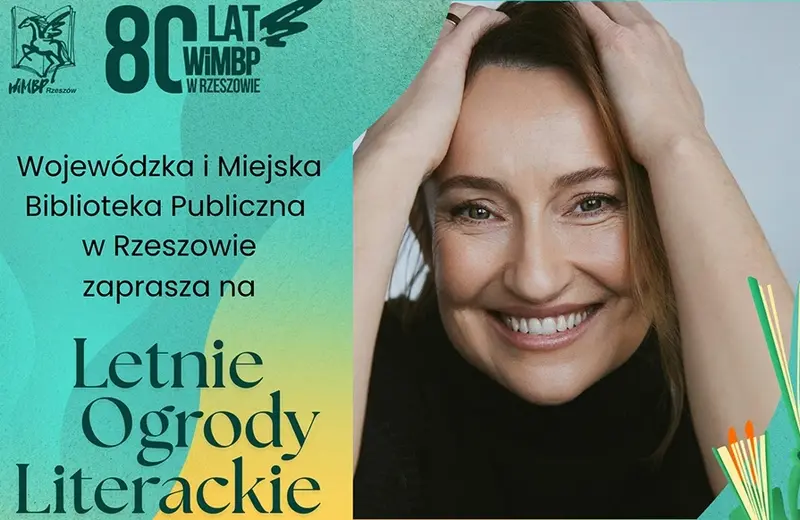 Letnie Ogrody Literackie: Spotkanie z piosenkarką Katarzyną Groniec 