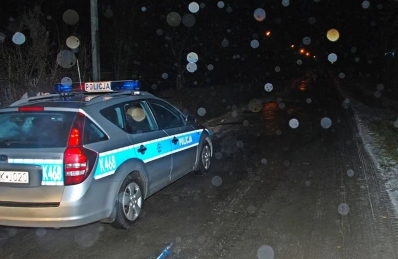 Autobus z 18 pasażerami zsunął się do rowu