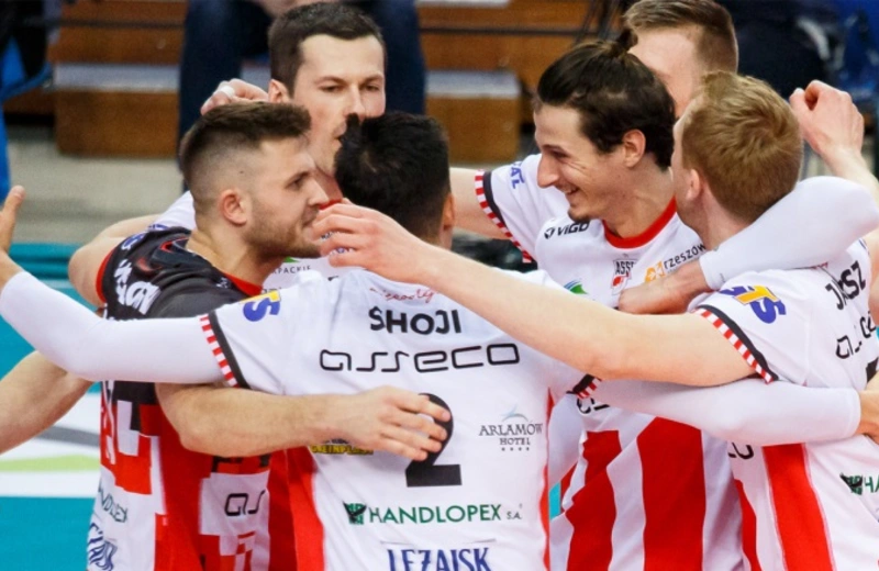 Asseco Resovia Rzeszów pokonuje GKS Katowice w pierwszym spotkaniu