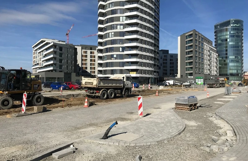 Budowa drogi łączącej ul. Wierzbową z al. Kopisto zmierza ku końcowi 