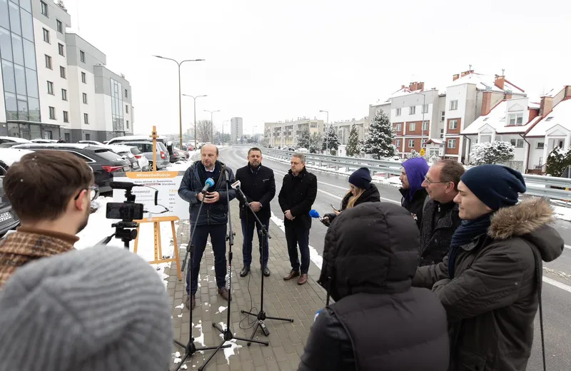 Otwarto nową drogę łączącą ulice Kopisto i Wierzbową