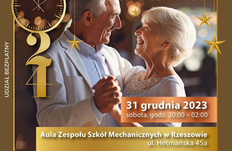 Bezpłatna impreza sylwestrowa dla seniorów