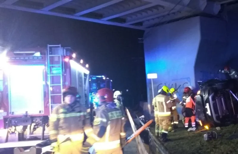 Tragiczny wypadek w Widełce. 35-latek z powiatu rzeszowskiego zginął na miejscu