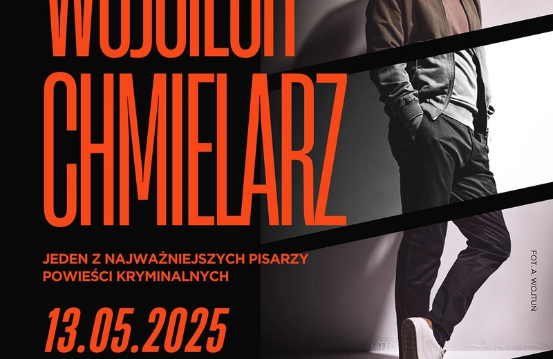 WiMBP w Rzeszowie zaprasza na spotkanie autorskie z Wojciechem Chmielarzem