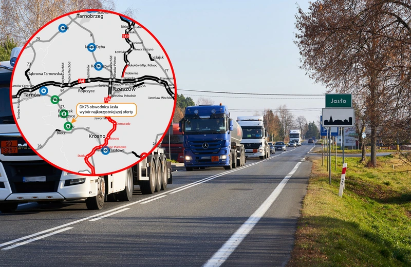 Obwodnica Jasła za 324 mln zł. Wybrano wykonawcę