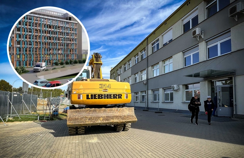 Rusza budowa lądowiska i parkingu wielopoziomowego przy szpitalu „na górce”
