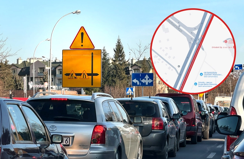 Uwaga kierowcy! Zmiana terminu wprowadzenia nowej organizacji ruchu na ul. Krzyżanowskiego i al. Armii Krajowej