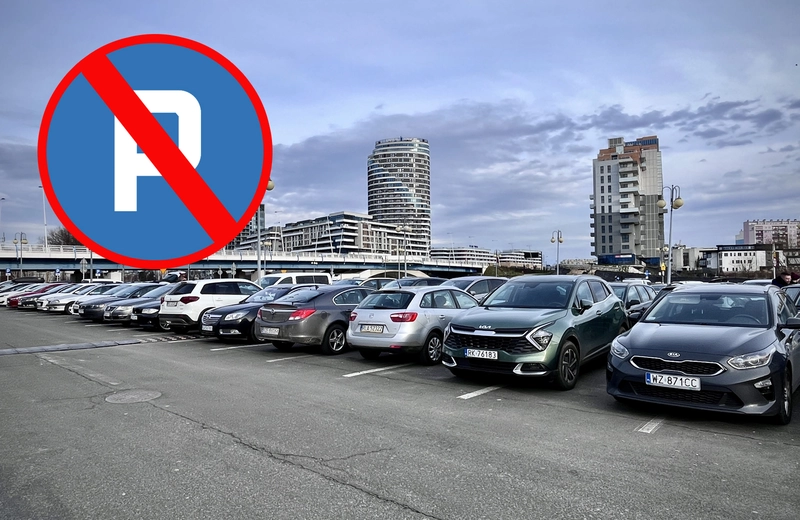 Parking przy hali Podpromie wyłączony z użytkowania