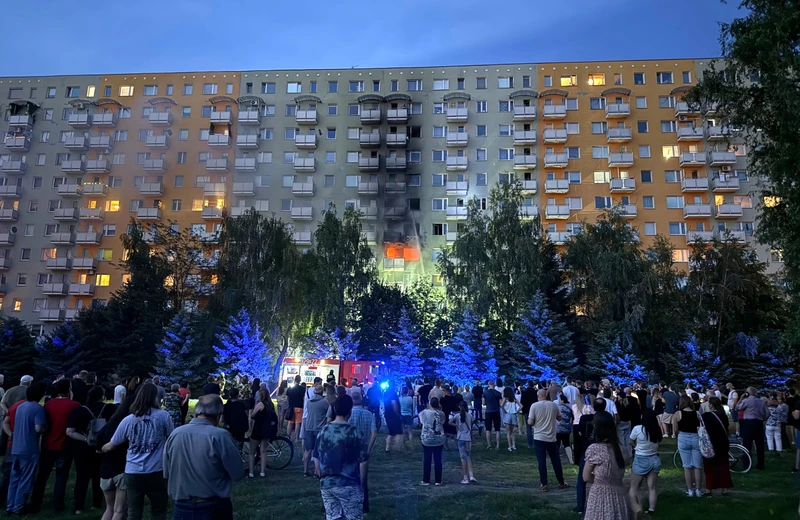 Tragiczny pożar na osiedlu Nowe Miasto. Nie żyje 14-letnia dziewczynka
