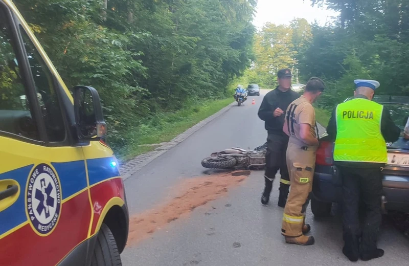 Śmiertelny wypadek w Stobiernej. Nie żyje 21-letni mężczyzna