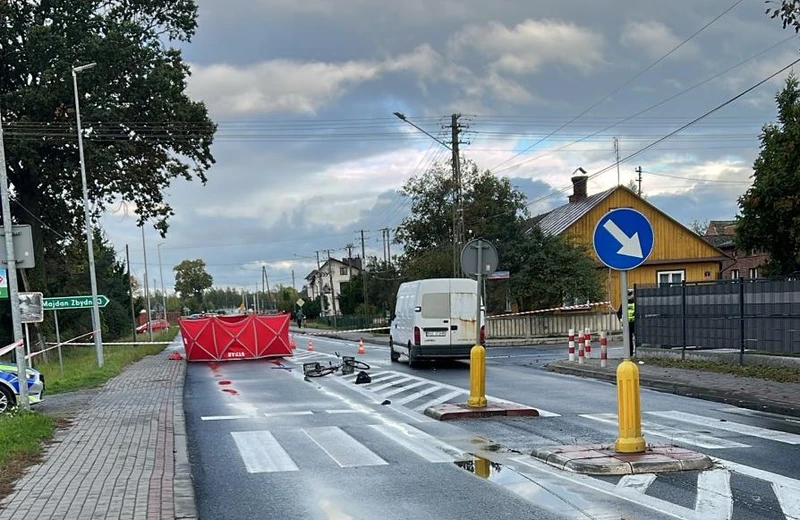 Śmiertelny wypadek w Turbi. Nie żyje 52-letni mężczyzna