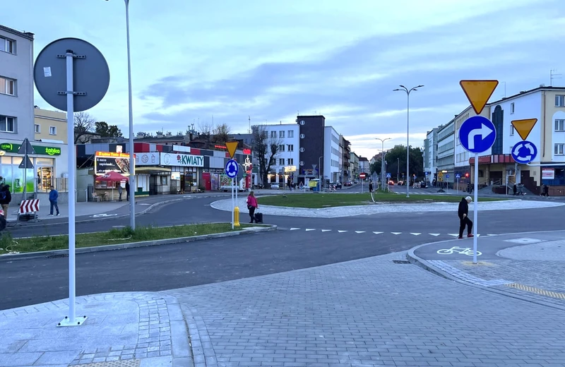 Rondo w rejonie dworca PKS otrzymało nazwę