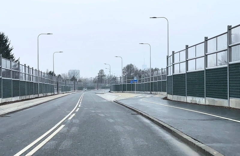 Otwarto nową drogę łączącą ulice Krzyżanowskiego i Wieniawskiego [ZDJĘCIA, FILM]