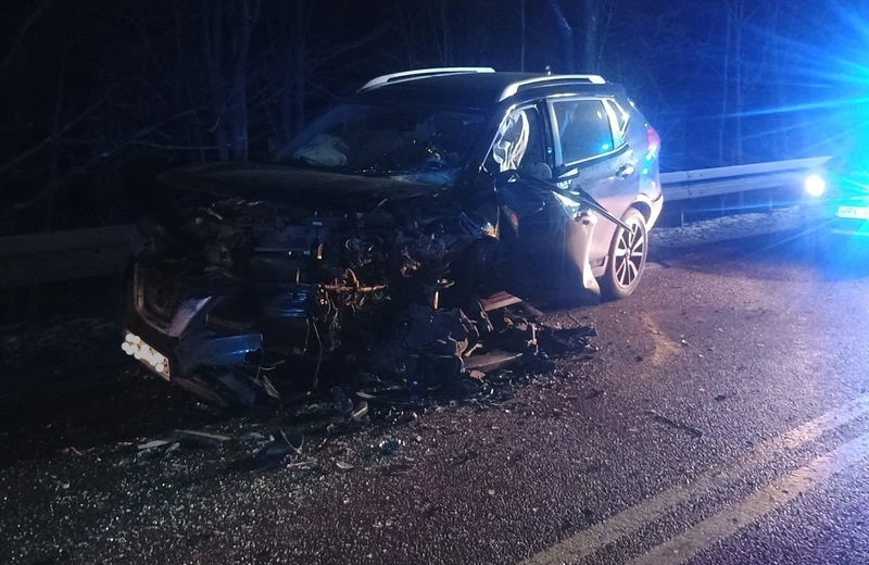 Cztery osoby ranne w wypadku w Orzechówce