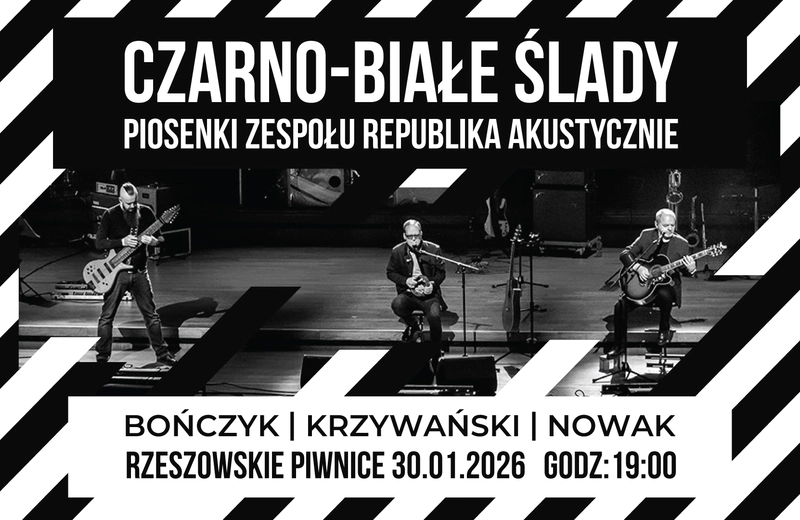 Czarno-Białe Ślady – utwory Republiki akustycznie w Rzeszowskich Piwnicach 