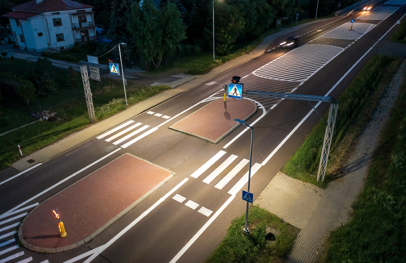 Ponad 600 przejść dla pieszych na Podkarpaciu zostało doświetlonych