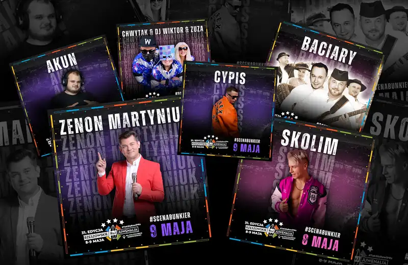 31. Rzeszowskie Juwenalia. Wiemy, kto zagra na Scenie Bunkier