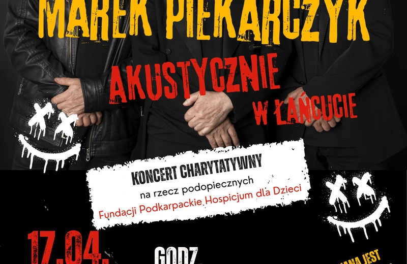 Marek Piekarczyk zagra charytatywnie dla dzieci z Podkarpackiego Hospicjum