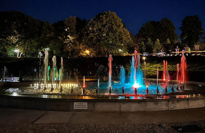 Nowy sezon Fontanny Multimedialnej. Znamy harmonogram pokazów specjalnych