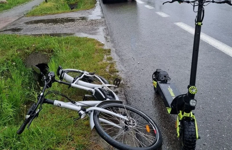 Poranne wypadki na drogach Rzeszowa i powiatu. 3 osoby w szpitalu