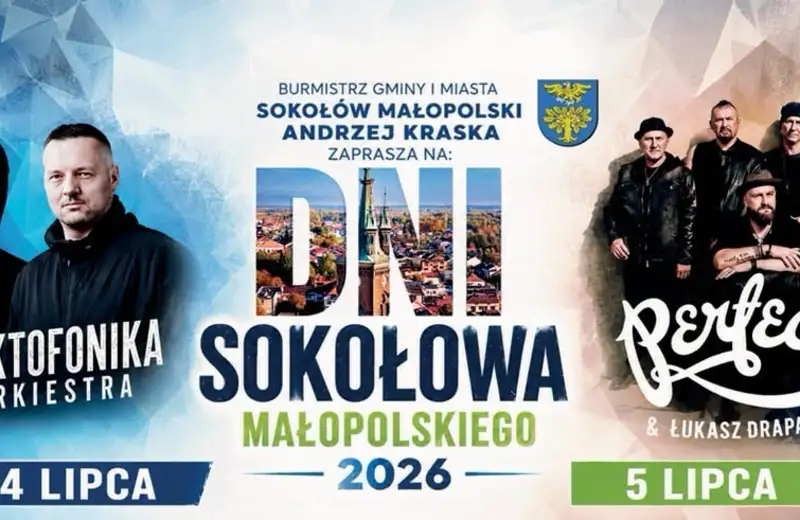 Paktofonika z orkiestrą i Perfect z Łukaszem Drapałą na Dniach Sokołowa Małopolskiego