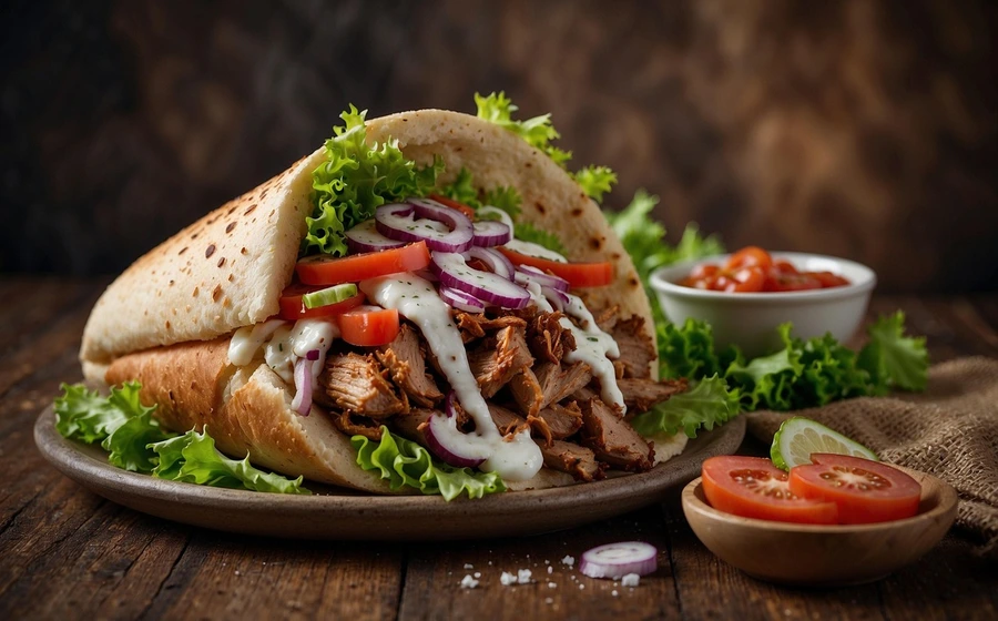 Nowy kebab "w stylu berlińskim" przy ul. Rejtana
