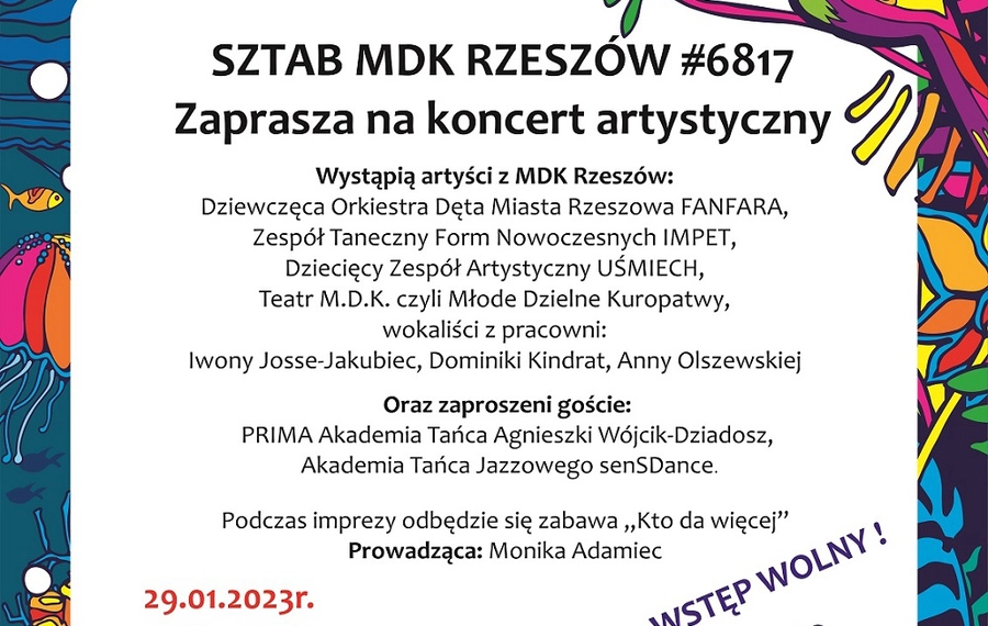31. Finał WOŚP - koncert artystyczny