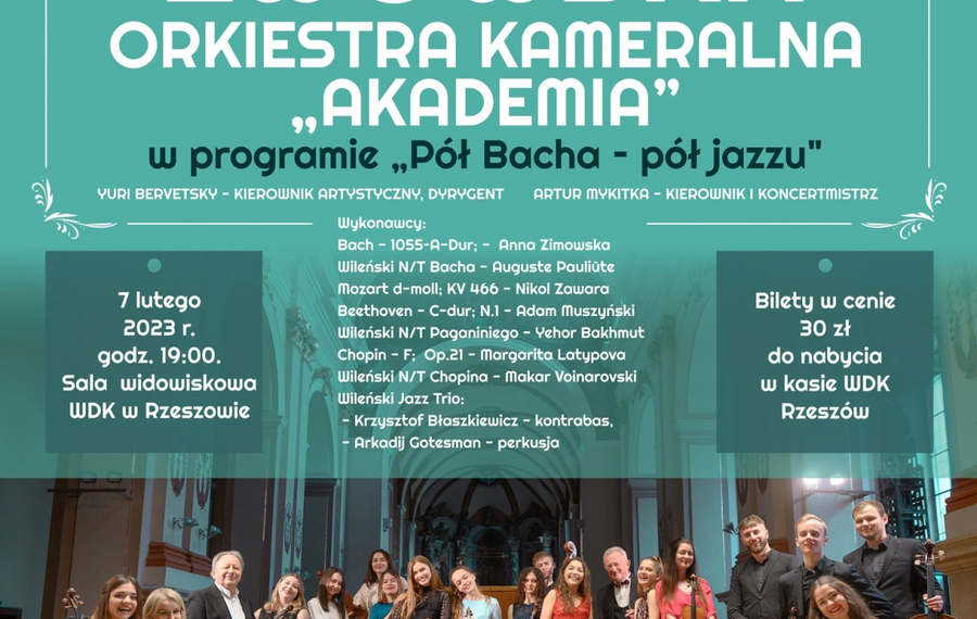 "Pół Bacha, pół jazzu" - Lwowska Orkiestra Kameralna