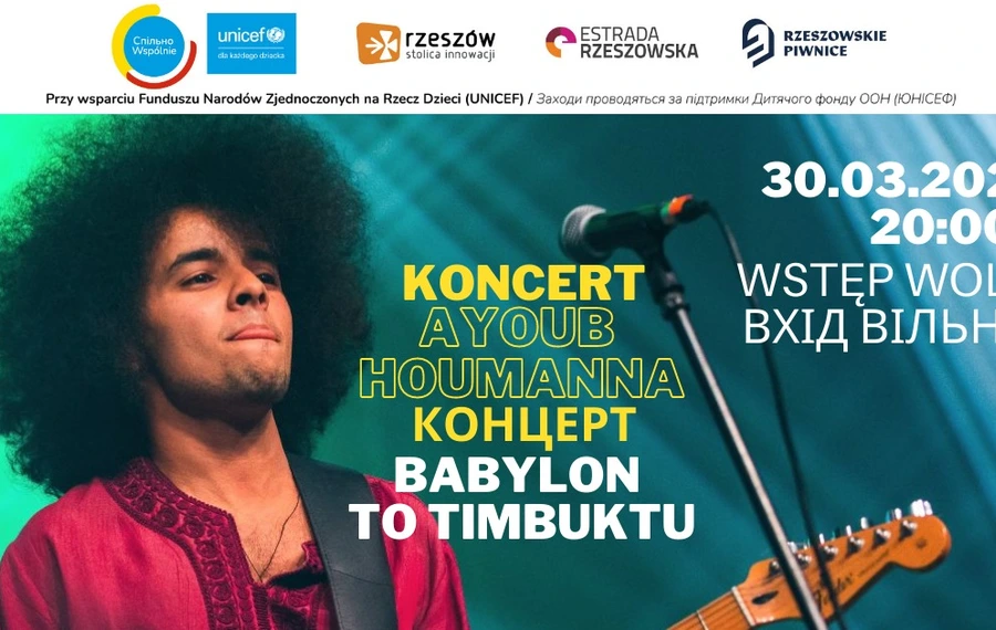 Ayoub Houmanna z zespołem - "Babylon To Timbuktu"