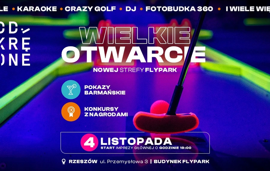 Wielkie otwarcie pierwszego w Rzeszowie sport activity bar