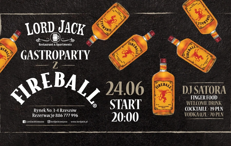 Gastro Party z Fireball