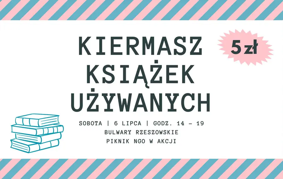 Kiermasz książek używanych