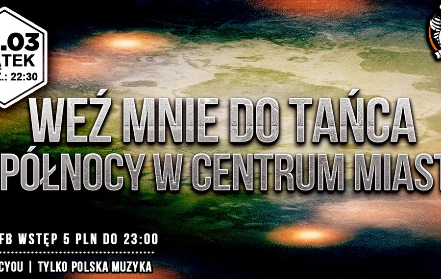 Weź mnie do tańca o północy w centrum miasta